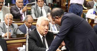مشادات بين مرتضى منصور ونواب بالجلسة العامة للبرلمان