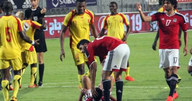 بالصور.. بعد  60 دقيقة.. استمرار تقدم مصر على غينيا 1- 0.. ونزول المحمدى وسام مرسى