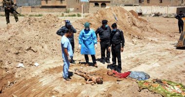 العثور على مقابر جماعية ببنغازى الليبية