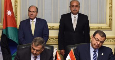 بالصور.. رئيس الوزراء ونظيره الأردنى يوقعان 13 اتفاقية تعاون مشترك