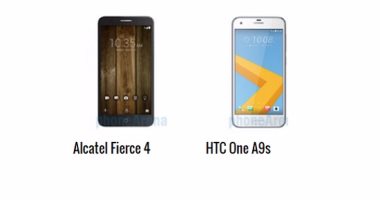 أبرز الفروق بين هاتفى Alcatel Fierce 4 و HTC One A9s