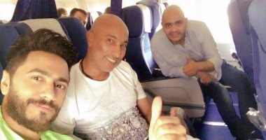 تامر حسنى يسافر إلى تونس استعدادا لمهرجان "ليالى قرطاج"