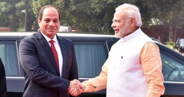 السيسي: تعاظم التهديدات المشتركة مع الهند يدفع لتعزيز علاقة البلدين