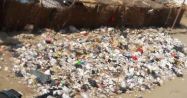 بالصور.. تراكم القمامة خلف مطاحن الطالبية بشارع فيصل