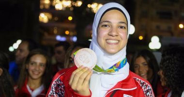 هداية ملاك تحقق أول ميدالية لمصر ببرونزية التايكوندو فى أولمبياد طوكيو