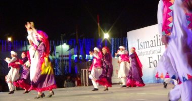 بالفيديو والصور..فرقة الأقصر للفنون الشعبية تقدم عروضها بمهرجان الإسماعيلية