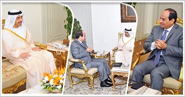 وزير خارجية الإمارات يغادر القاهرة بعد لقاء الرئيس السيسي