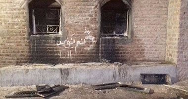 السيطرة على حريق هائل بمنزل بقرية الإخماس فى المنوفية