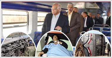 وزير النقل يقيل نائب رئيس السكة الحديد بعد تصادم قطار قنا بسيارة 