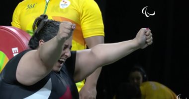 راندا تاج الدين تحرز ذهبية رفع الأثقال فى الألعاب البارالمبية