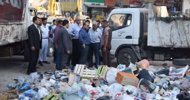 محافظ الإسكندرية يتفقد أعمال مشروع الصرف الصحي بحى المنتزة 