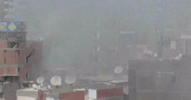 صحافة المواطن.. قارىء يرصد حريقا فى شارع سعد بالجيزة