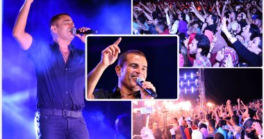 عمرو دياب يمتع جمهوره فى العيد بأجمل أغانى مشواره الفنى