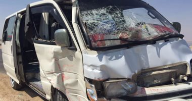 إصابة 12 شخصا فى حادث سير شمال أسوان