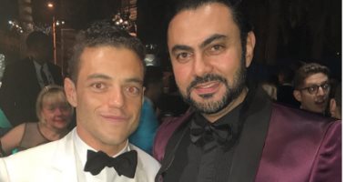 محمد كريم يهنئ رامى مالك بعد حصوله على جائزة أحسن ممثل فى "الإيمى"