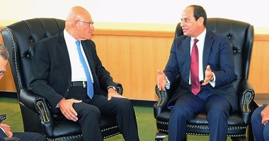 السيسي لـ رئيس وزراء لبنان: نحرص على وحدة الشعب اللبنانى والحفاظ على أمنه