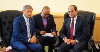 رئيس وزراء رومانيا للسيسى: نتطلع لتعزيز التعاون مع مصر على جميع الأصعدة