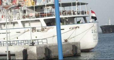 ميناء بورسعيد السياحى يستقبل سفينة التدريب "عايدة 4"