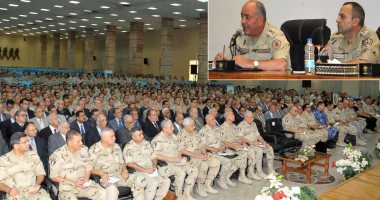 الفريق محمود حجازى يناقش تطوير منظومة التعليم والتدريب بالقوات المسلحة