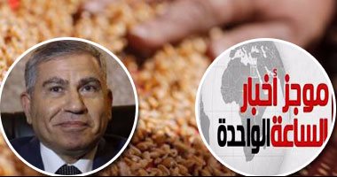 موجز أخبار مصر للساعة 1.. "التموين" تتعاقد على 240 ألف طن قمح روسى