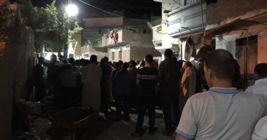 قرية ترسا بالفيوم تشيع جثامين 7 عمال ضحايا حادث تصادم الطريق الأقليمى