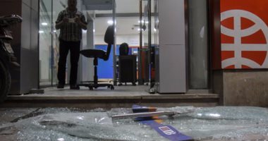 الأمن يكثف البحث عن لصوص حاولوا سرقة أحد البنوك المصرية بأسوان