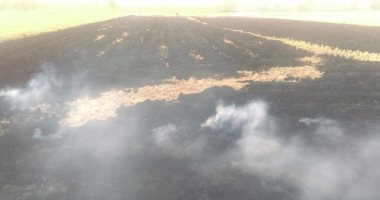 "البيئة" تسيطر على 134حريق مخلفات زراعية بالغربية وكفر الشيخ والبحيرة