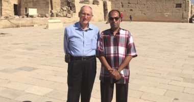وزير السياحة البرتغالى السابق يزور معابد الأقصر ويؤكد على أمن وأمان مصر