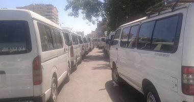 شكوى من رفع سائقى الميكروباص الأجرة بموقف السلام بمدينة بدر لـ8 جنيهات