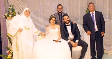 بالصور.. نجوم التحكيم فى حفل زفاف "كريمة" وجيه أحمد