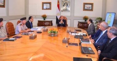 الرئيس السيسي يبحث تطورات مشروع العاصمة الإدارية الجديدة 
