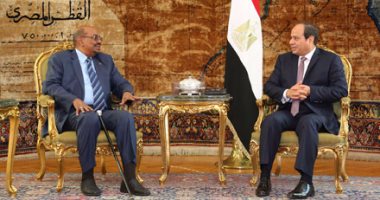بالصور.. السيسى يشهد توقيع اتفاقيات للتعاون الثقافى والسياحى والرياضى مع السودان