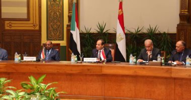 بدء اجتماع اللجنة العليا المشتركة بين مصر والسودان فى قصر الاتحادية