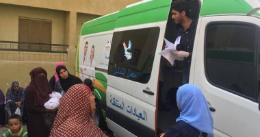 بالصور.. صوت طلاب مصر تنظم قافلة طبية فى حى الأسمرات