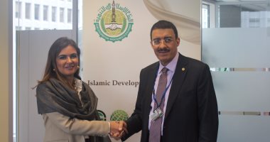 سحر نصر تبحث مع رئيس البنك الإسلامى للتنمية التعاون بين البلدين