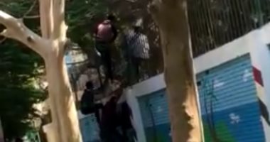 بالفيديو.. هروب طلاب السويس من الدراسة 