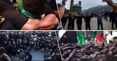 بالصور.. كيف يحتفل شيعة إيران بعاشوراء استشهاد الحسين