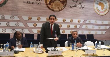النائب علاء عابد يؤدى اليمين أمام البرلمان العربى ممثلا عن مصر