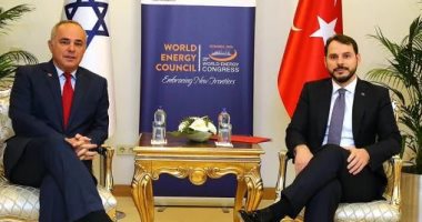 وزير الطاقة الإسرائيلى يلتقى نظيره التركى ويتفقا على تصدير الغاز لأنقرة