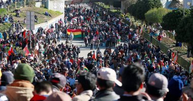 بالصور.. تجدد التظاهر فى مدينة التو فى بوليفيا للمطالبة بالتنمية