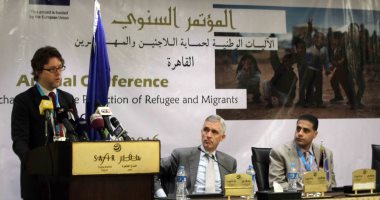 بالصور.. بدء مؤتمر المؤسسة المصرية لدعم اللاجئين بالتعاون مع الاتحاد الأوروبى