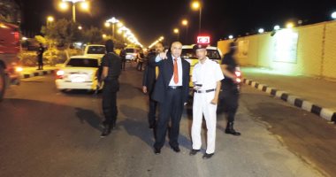 بالصور.. مدير أمن مطروح يقود حملة مرورية مسائية وضبط 469 مخالفة