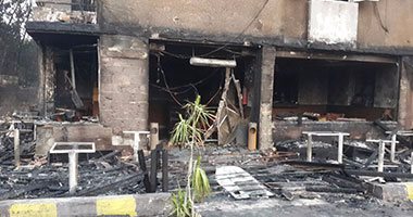 السيطرة على حريق نشب داخل مطعم فى ميدان الرماية بدون إصابات