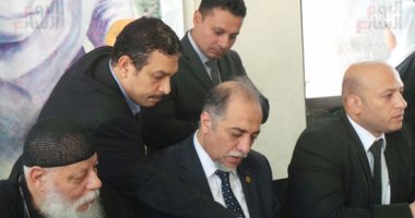 بالصور.. تضامن البرلمان من دير سمعان بالمقطم: مصر لن تركع إلا لله