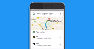 جوجل ناو تسمح للمستخدمين طلب سيارة أوبر مباشرة من محرك البحث