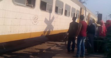 تعطل قطار الزقازيق طنطا بعد سقوط نخلة على القضبان بسبب الطقس السيئ 