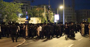 إصابة شرطيين إسرائيليين فى مواجهات مع "الحريديم" بالقدس