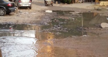 أهالى شارع الشيخ منصور بعزبة النخل يستغيثون بسبب مياه المجارى