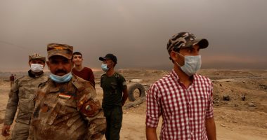 مسؤول أمنى عراقى: السيطرة على حريق معمل الكبريت جنوب الموصل