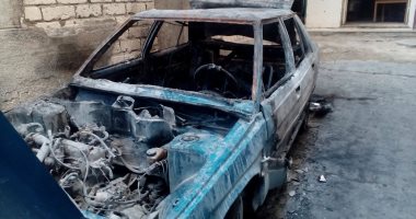 "النبوى محمد" رفض دفع "الإتاوة" فحرق البلطجية سيارته بالعجمى